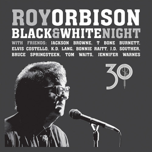 the album cover for Roy Orbison - Black & White Night 30 [CD+DVD]