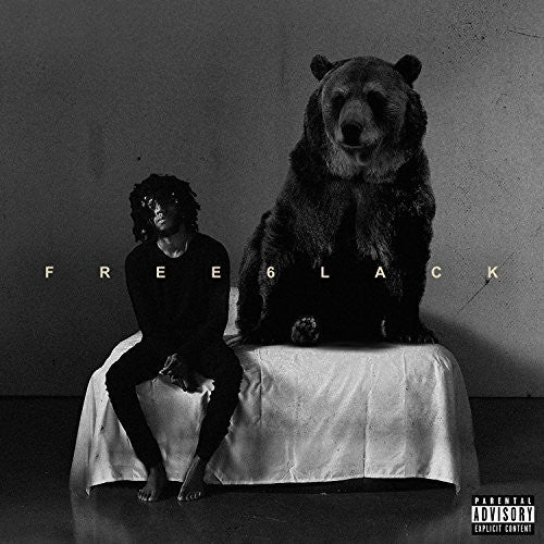 the album cover for 6LACK - Free 6lack
