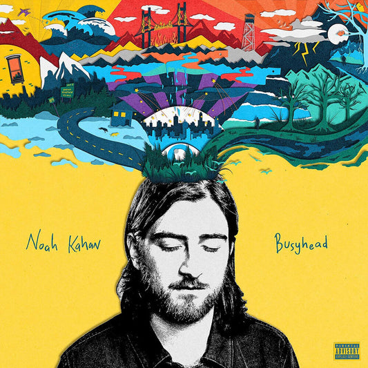 the album cover for Noah Kahan - Busyhead [LP]