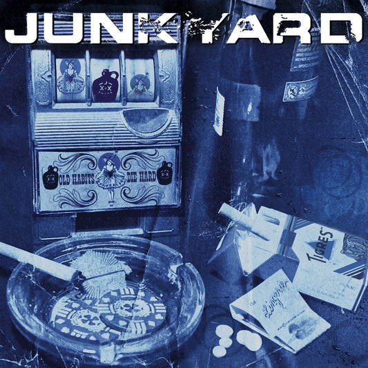 the album cover for Junkyard - Old Habits Die Hard