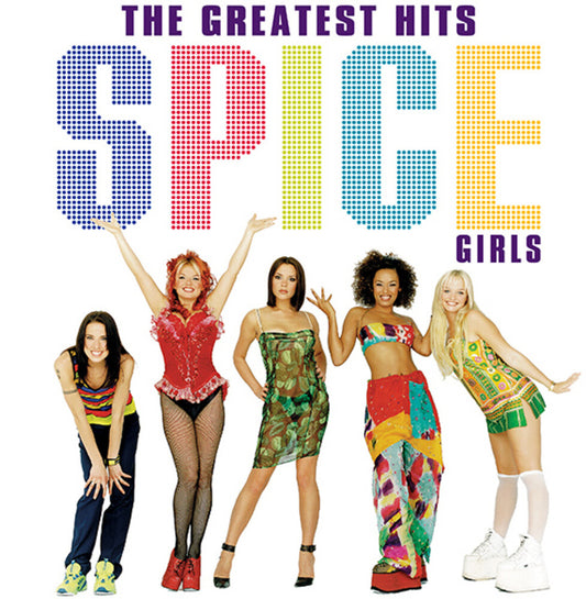 the album cover for Spice Girls - The Greatest Hits [LP]
