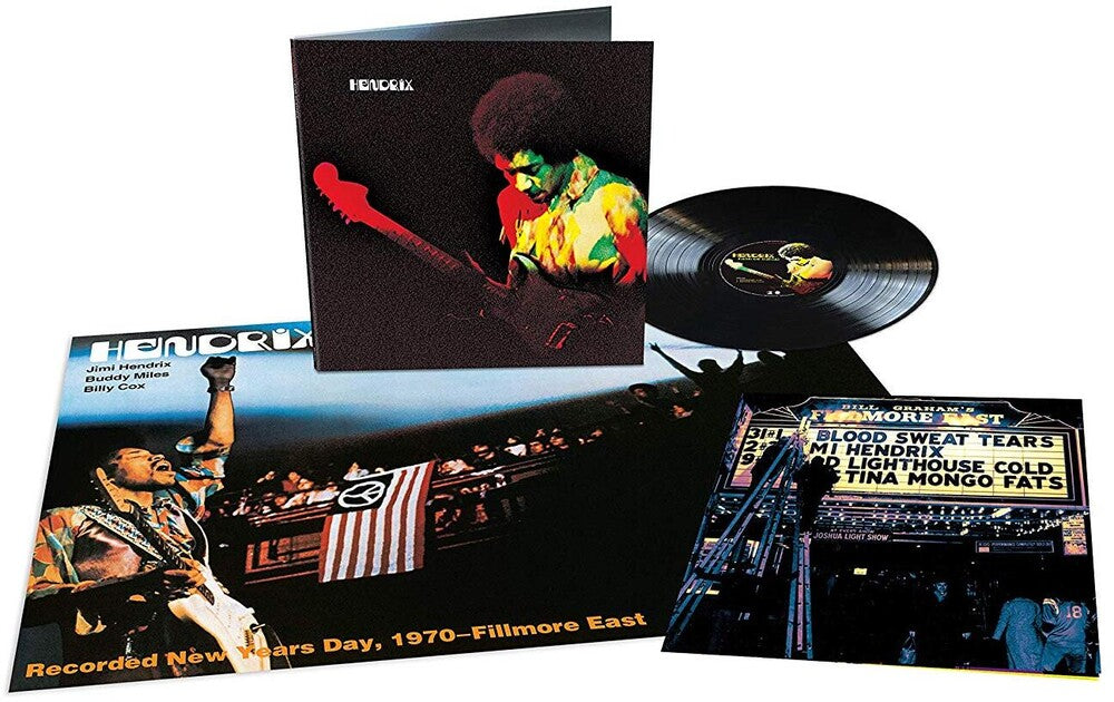 the album cover for Jimi Hendrix - Band Of Gypsys [LP]