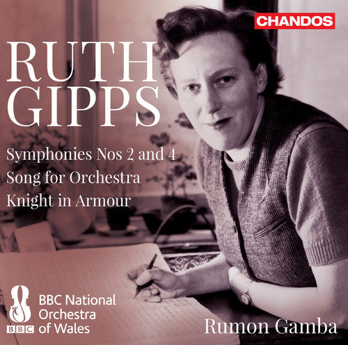 the album cover for Gipps - Symphonies 2 & 4