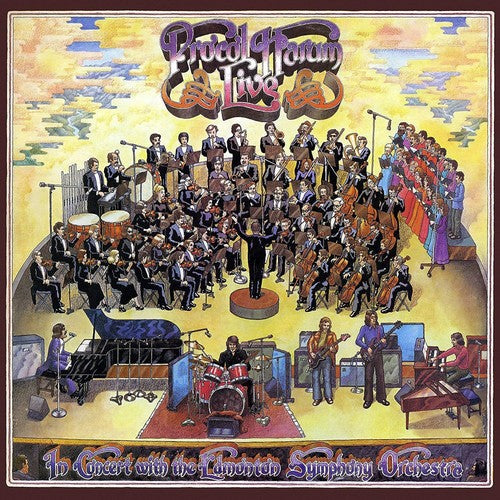 the album cover for Procol Harum - Live: In Concert With The Edmonton Symphony Orchestra [Import]