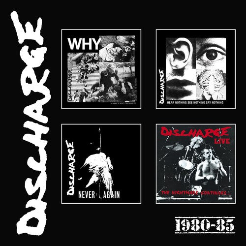 the album cover for Discharge - 1980-1985
