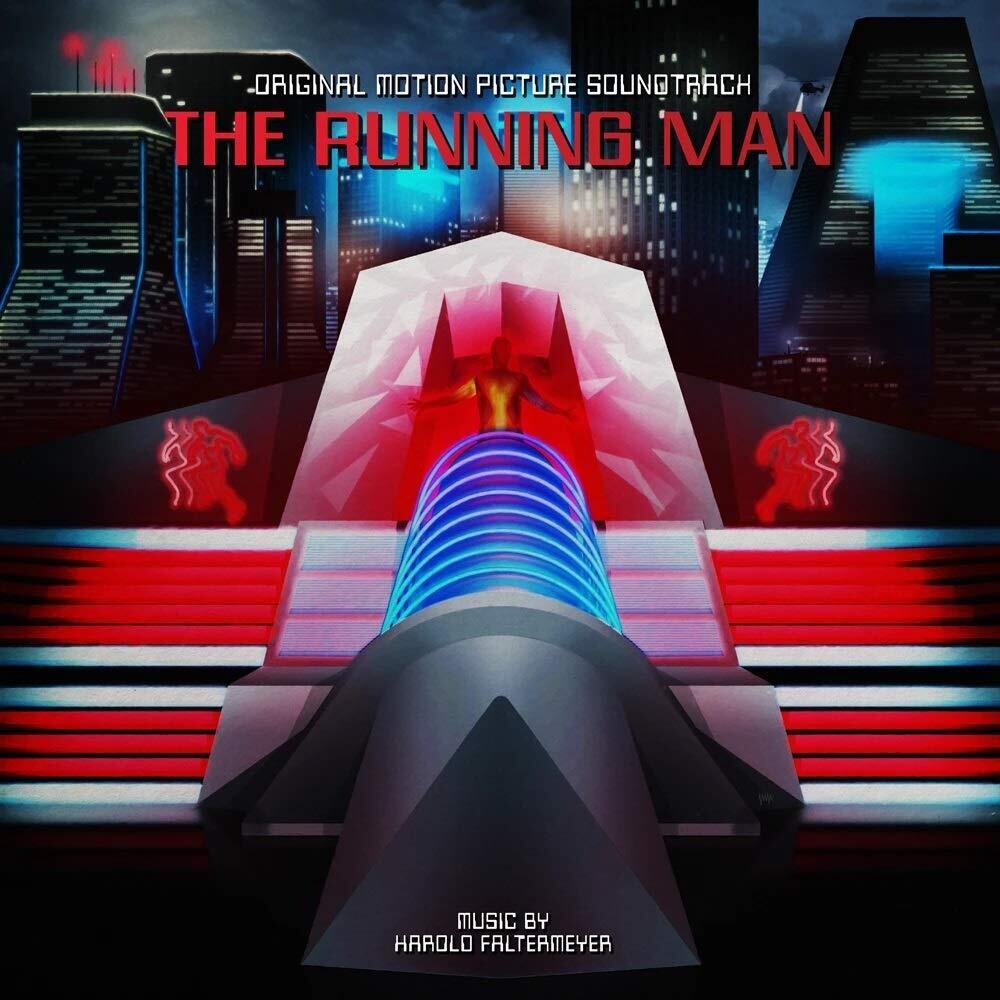 the album cover for Harold Faltermeyer Dlx - Running Man - O.S.T. [Deluxe]