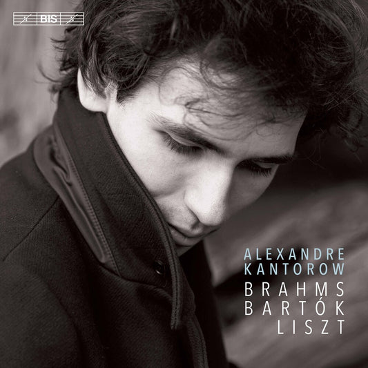 the album cover for Bartok / Kantorow - Brahms Bartok & Liszt