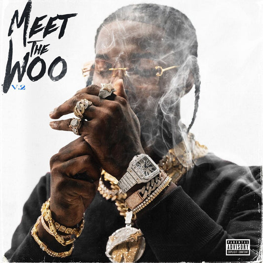 the album cover for Pop Smoke - Meet The Woo 2