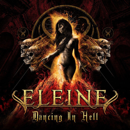 the album cover for Eleine - Dancing In Hell