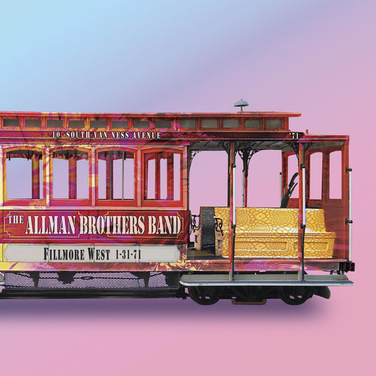 the album cover for The Allman Brothers Band - Fillmore West 1-31-71