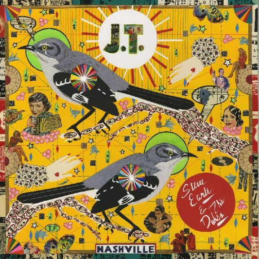 the album cover for Steve Earle & The Dukes - J.T.