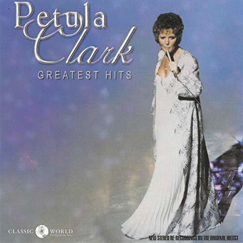 the album cover for Petula Clark - Greatest Hits