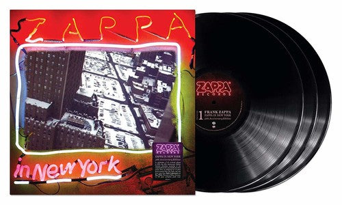 the album cover for Frank Zappa - Zappa In New York (40th Anniversary)