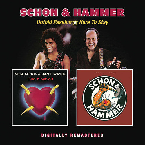 the album cover for Schon & Hammer - Untold Passion / Here To Stay