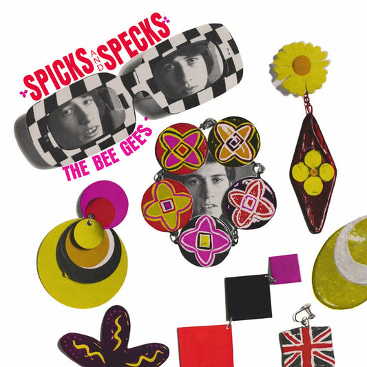 the album cover for Bee Gees - Spicks and Specks