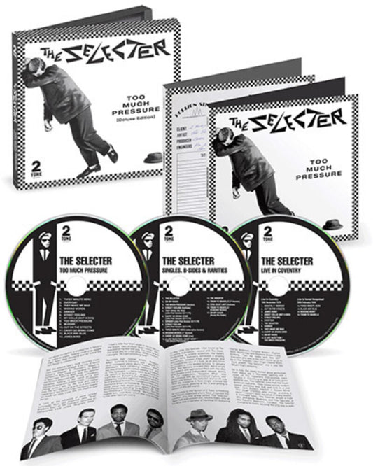 the album cover for The Selecter - Too Much Pressure: 40th Anniversary Edition [3CD]