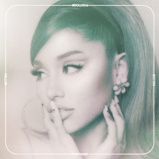 the album cover for Ariana Grande - Positions: Deluxe Edition [Clean]