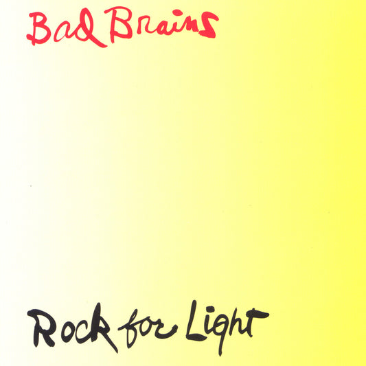 the album cover for Bad Brains - Rock For Light [LP]