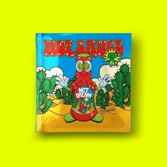 the album cover for NCT Dream - Hot Sauce (Random Cover) (Asia)