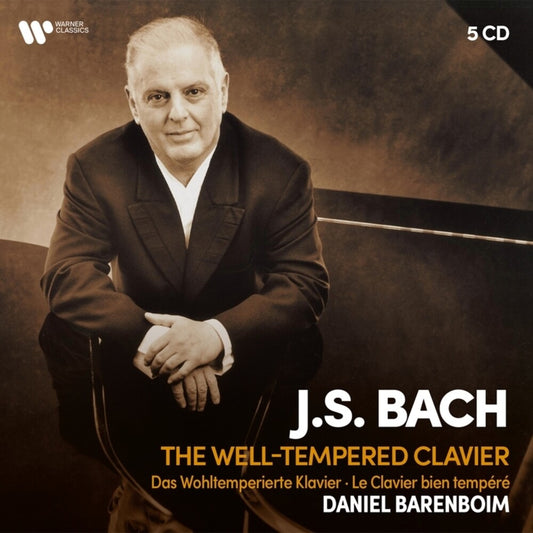 the album cover for Barenboim, Daniel - Bach: The Well-Tempered Clavier