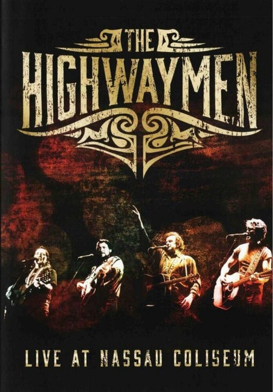 the album cover for The Highwaymen - Live At Nassau Coliseum [CD/DVD]