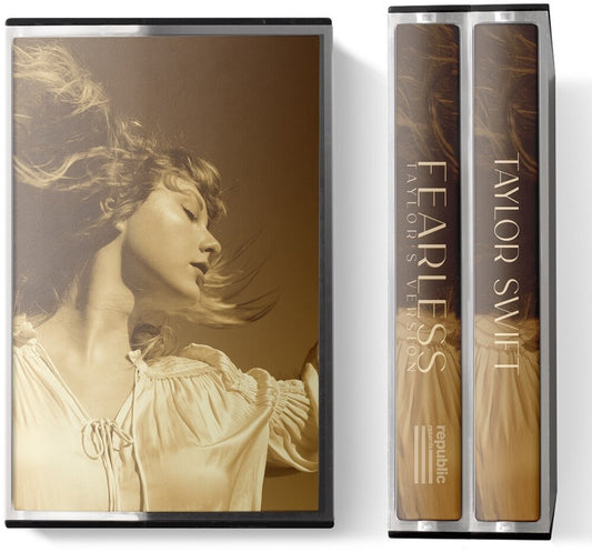 the album cover for Taylor Swift - Fearless: Taylor's Version [Double Cassette]