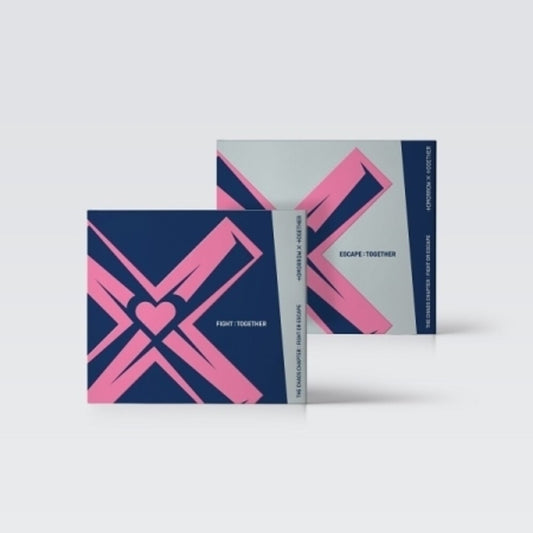 the album cover for TXT - Chaos Chapter: Fight Or Escape (Random Cover)