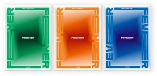 the album cover for Ateez - Zero: Fever Part 3 (Radnom Cover) (incl. 96pg Photobooklet, Sticker, 8pc Photocard Set + Photocard)