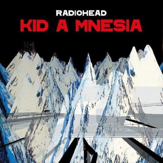 the album cover for Radiohead - KID A MNESIA [3LP]