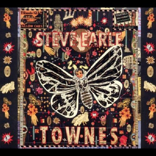 the album cover for Steve Earle - Townes [Limited Edition Clear 2LP]