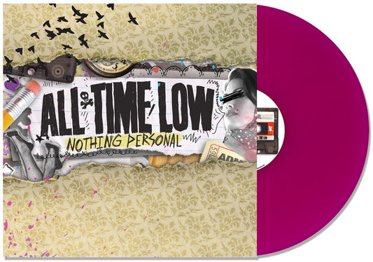 the album cover for All Time Low - Nothing Personal [LP]