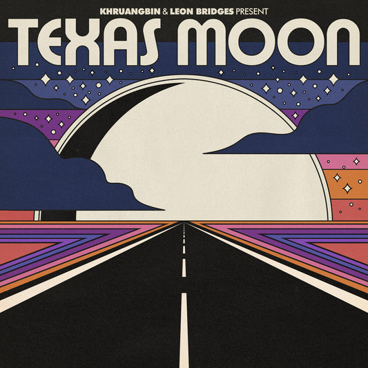 the album cover for Khruangbin - Texas Moon EP [Black Vinyl]