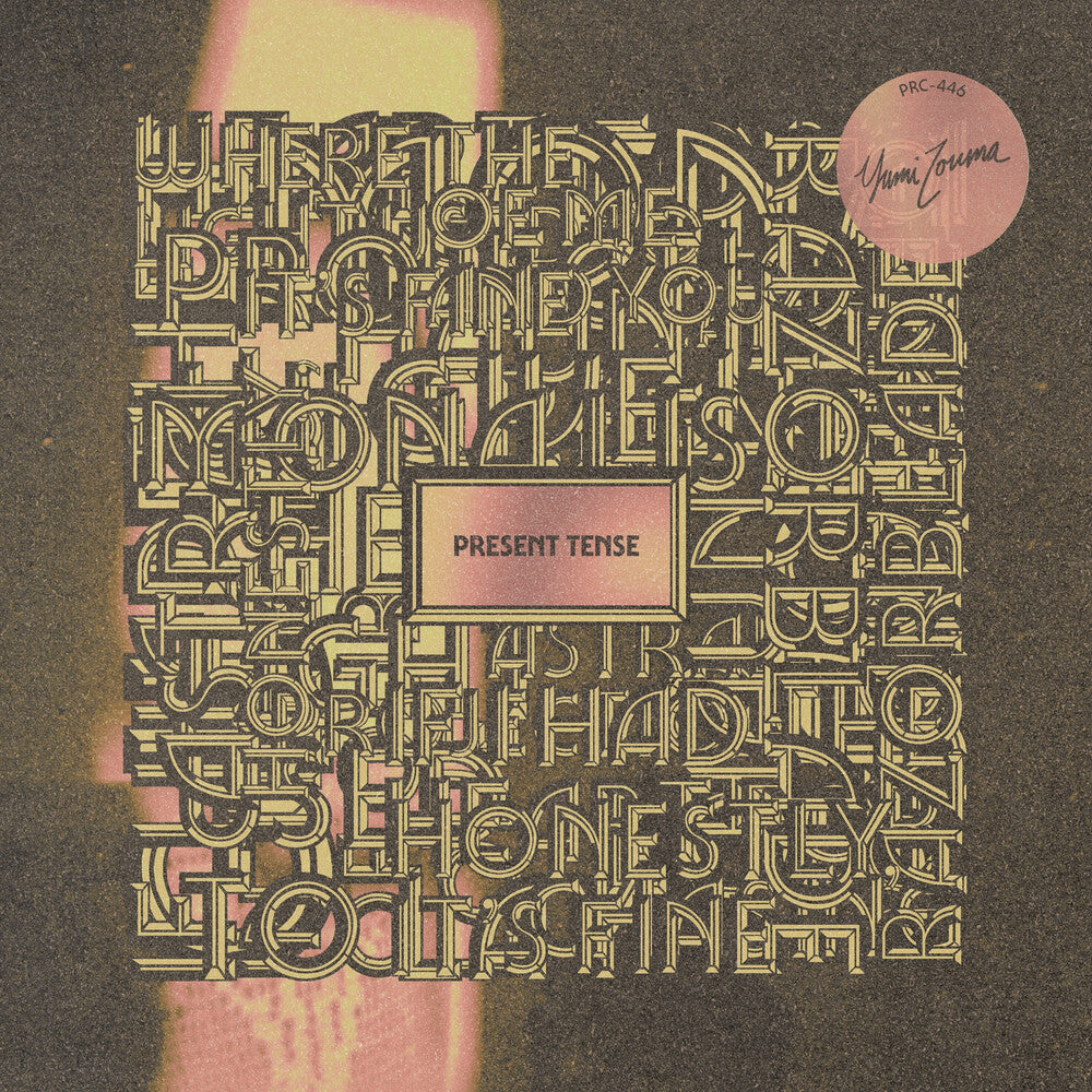 the album cover for Yumi Zouma - Present Tense (Gate)