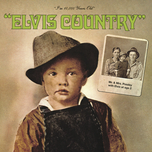 the album cover for Elvis Presley - Elvis Country (Bonus Tracks) (Hol)