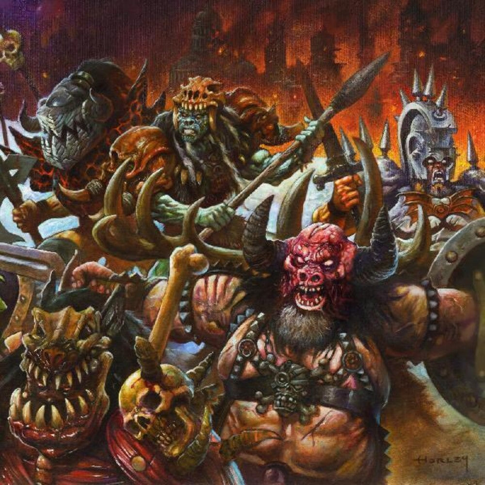 the album cover for GWAR - The New Dark Ages [Cassette]