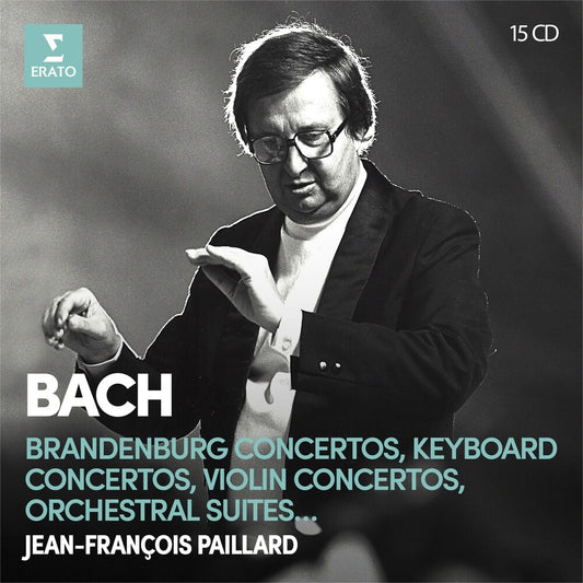 the album cover for Jean Paillard  Francois - Bach: Brandenburg Concertos Keyboard Violin Concer
