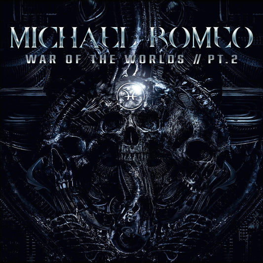 the album cover for Michael Romeo - War Of The Worlds, Pt. 2