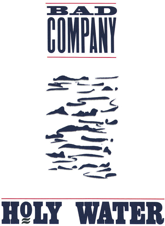 the album cover for Bad Company - Holy Water (Hol)