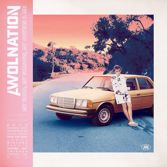 the album cover for Awolnation - My Echo, My Shadow, My Covers and Me