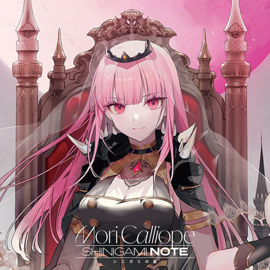 the album cover for Calliope, Mori - Shinigami Note
