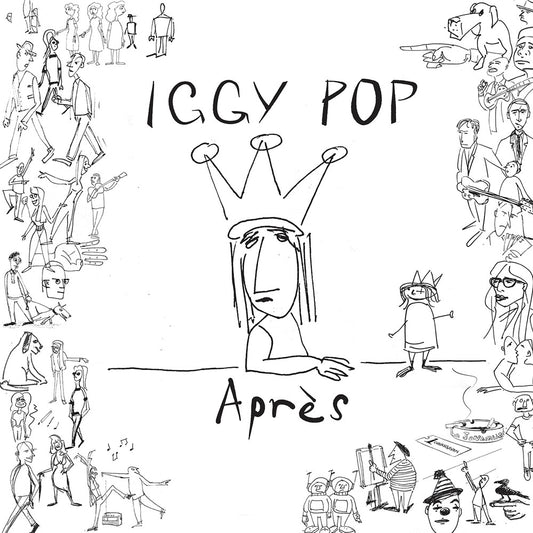 the album cover for Iggy Pop - Apres [RSD Black Friday 2022]