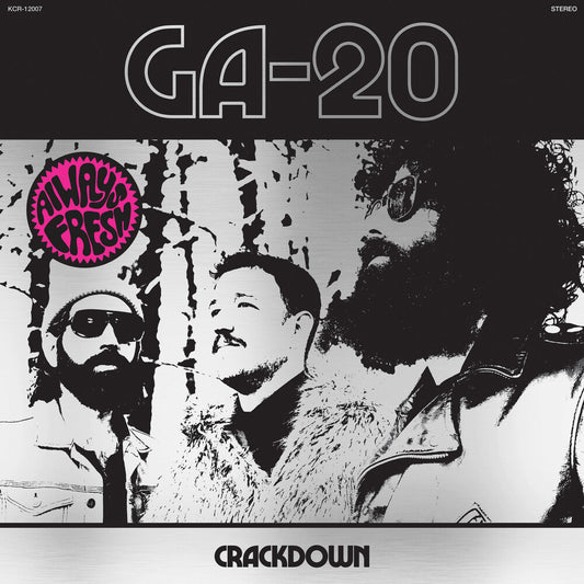 the album cover for GA-20 - Crackdown