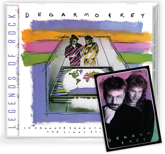 the album cover for DeGarmo & Key - Commander Sozo