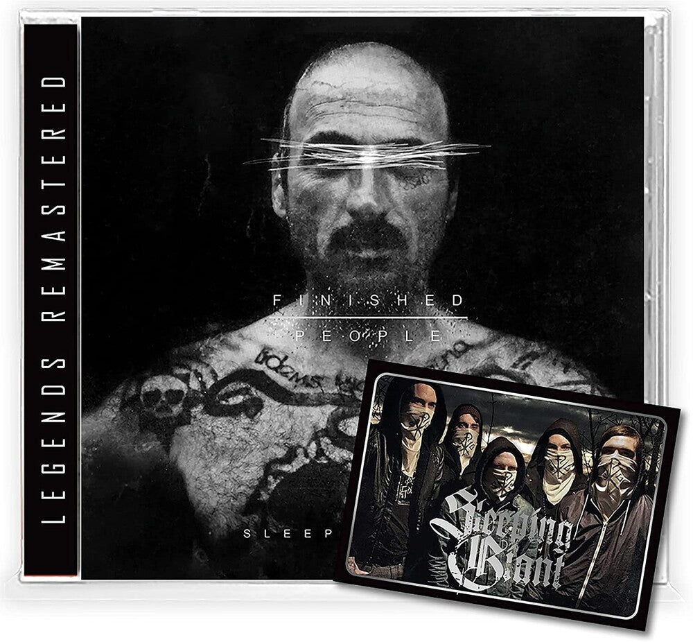 the album cover for Sleeping Giant - Finished People (Uk)