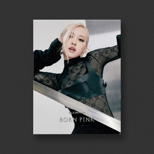 the album cover for BLACKPINK - BORN PINK [Standard Digipack – ROSÉ Version]