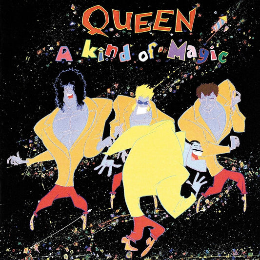 the album cover for Queen - A Kind Of Magic [LP]