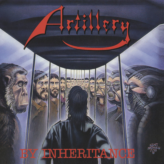 the album cover for Artillery - By Inheritance (Hol)