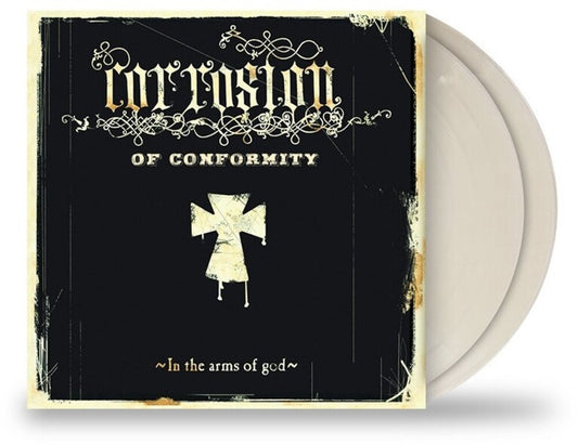 the album cover for Corrosion Of Conformity - In the Arms of God [RSD Essential Indie Colorway Natural 2LP]