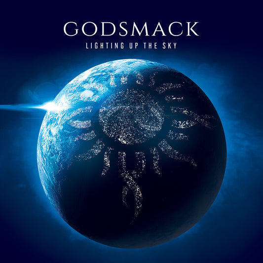the album cover for Godsmack - Lighting Up The Sky