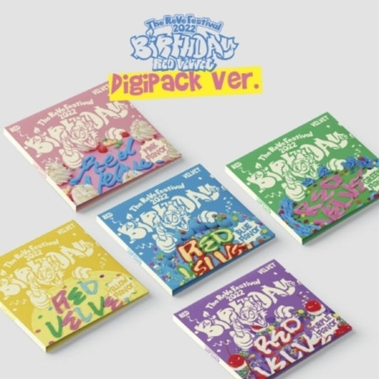 the album cover for Red Velvet - Reve Festival 2022: Birthday [Digipak] (Asia)
